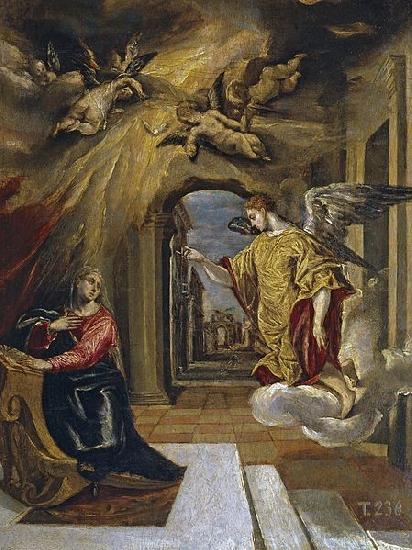 El Greco The Annunciation Germany oil painting art